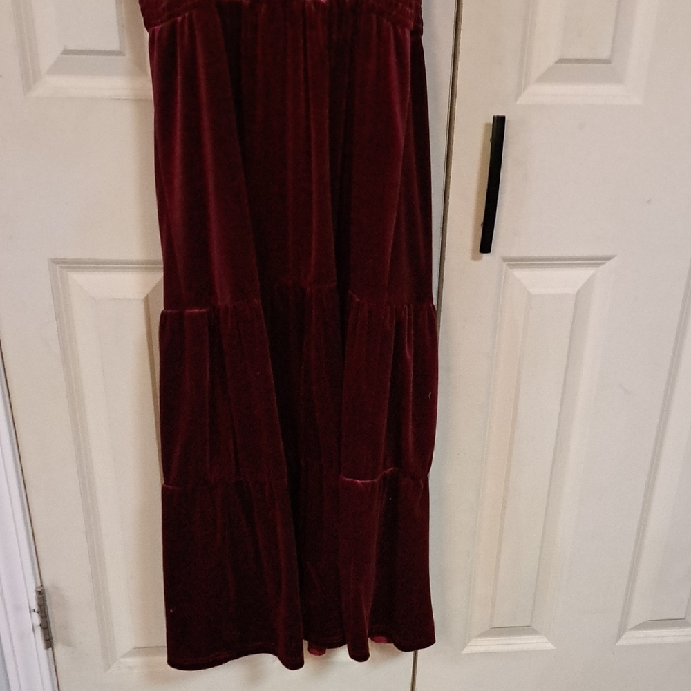 NWT ALDO Burgundy Maxi Dress - Picture 3 of 5